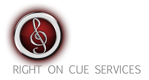 Right on Cue Services logo